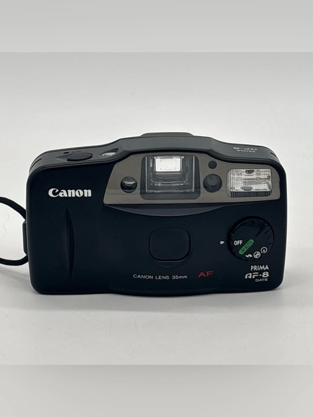 Canon Prima AF-8 Date 35MM Point & Shoot Film Camera with Case - Picture 2 of 7